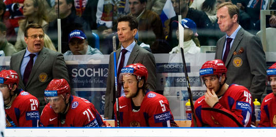 Vyacheslav Bykov, Igor Zakharkin och Sergei Nemchinov,
