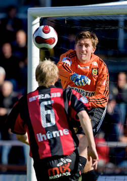 Kristoffer Björklund, Målvakt BP