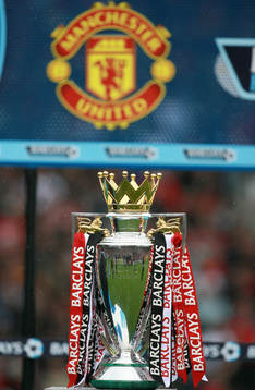 Fotboll, Premier League (Engelsk Liga), Manchester United v