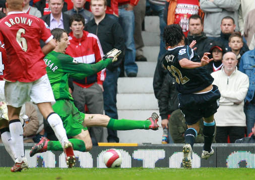 Fotboll, Premier League (Engelsk Liga), Manchester United v