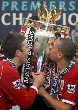 Fotboll, Premier League (Engelsk Liga), Manchester United v