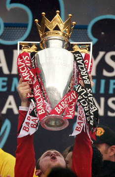 Fotboll, Premier League (Engelsk Liga), Manchester United v