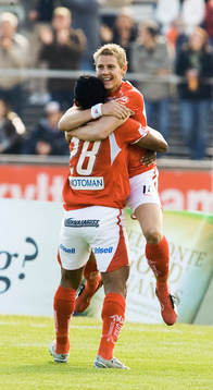 Patrik Ingelsten, Kalmar, jubel