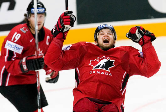 1-0 Rick Nash, jubel