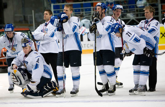 Finland depp, Kari Lehtonen, målvakt. Silver