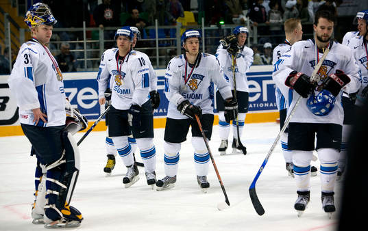 Finland depp, Kari Lehtonen, målvakt. Silver