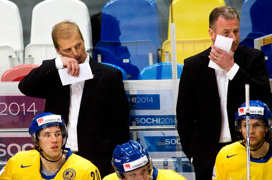 Bengt-Åke Gustafsson, förbundskpaten och Janne Karlsson,