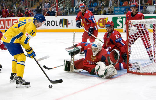 Alexander Eremonko, målvakt, Alexander Radulov och Fredrik