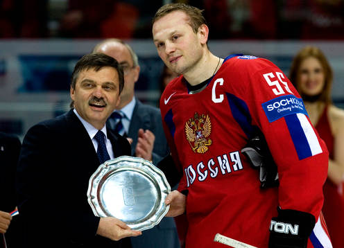 René Fasel och Sergei Gonchar