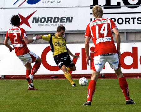 fotboll, allsvenskan, Kalmar - Elfsborg; Arthur Sorin,