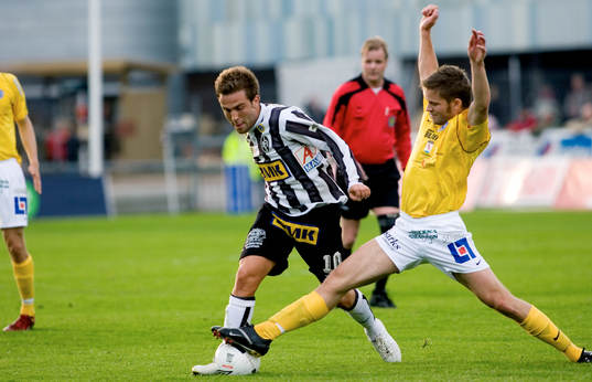 Valentino Lai, Landskrona tar sig fram