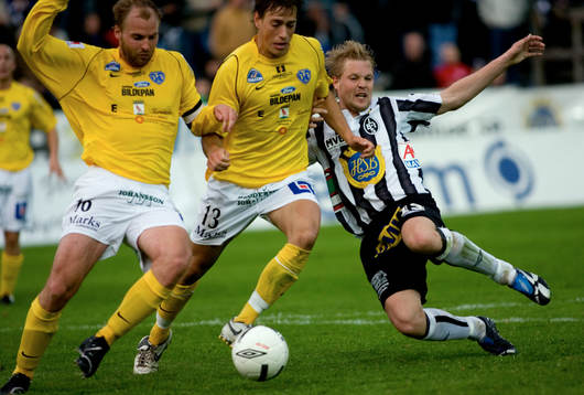 Matthias Eklund, Landskrona hårt trängd av Patrik