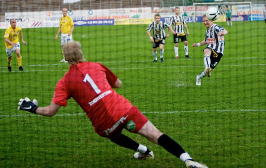 Jörgen Pettersson, Landskrona missar en straff