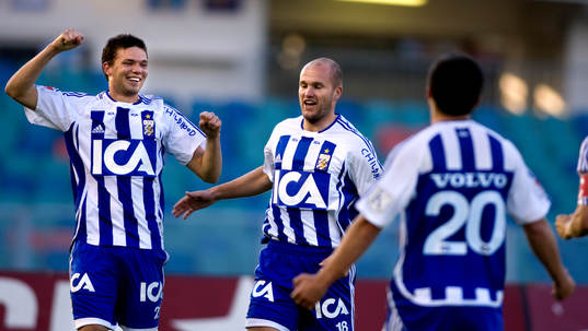 Marcus Berg, Jonas Wallerstedt, Göteborg, Jubel
