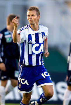 Niclas Alexandersson, knyter näven, jubel
