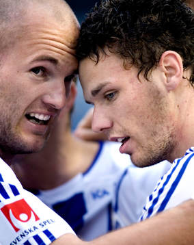 Jonas Wallerstedt och Marcus Berg, Göteborg