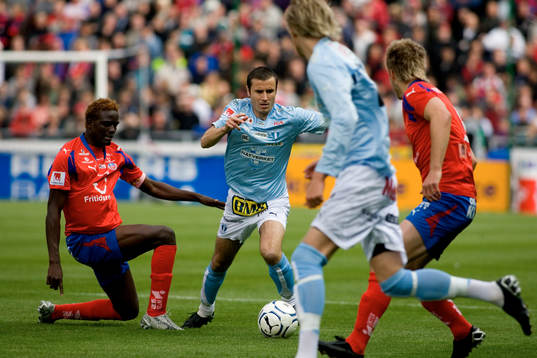 Yksel Osmanovski, MFF på väg igenom