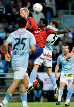 Fredrik Björck och Adama Tamboura