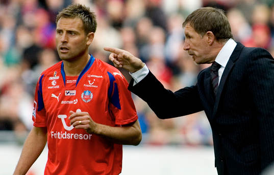 tränare, Stuart Baxter och Erik Wahlstedt