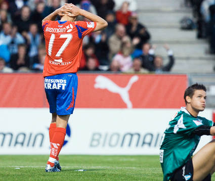 Henke Larsson snuvad igen av Jonas Sandqvist
