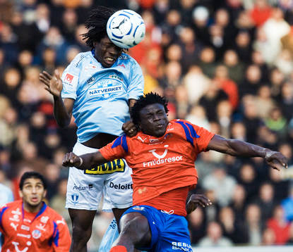 Jimmy Dixon och Razak Omotoyossi