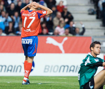 Henrik Larsson och Jonas Sandqvist