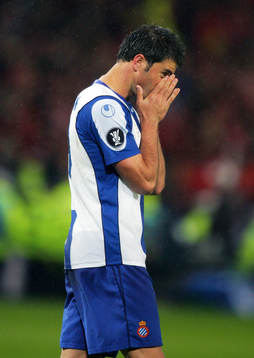 Marc Torrejon, Espanyol, missat avgörande straff.