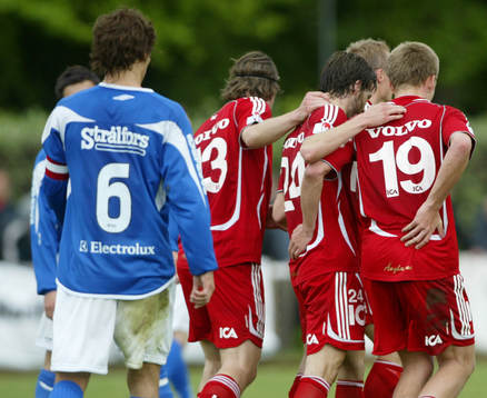 Gustaf Svensson, Pontus Wernblom och Jonathan Berg,