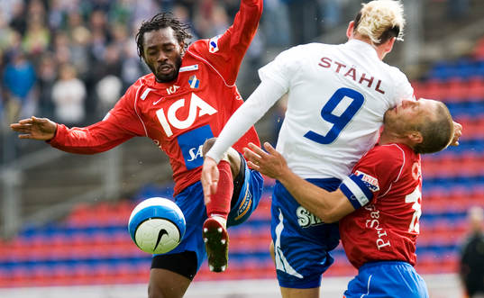 Teofore Bennett, Fredrik Gustafson och Petru Racu