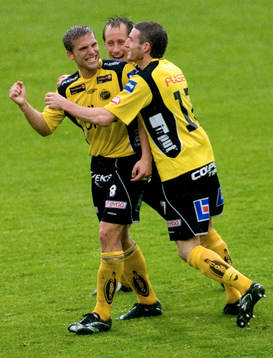 Jubel. Anders Svensson, Elfsborg