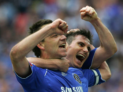 Fotboll, engelsk, FA Cup - Final, Chelsea - Manchester