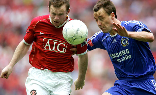 Fotboll, engelsk, FA Cup - Final, Chelsea - Manchester
