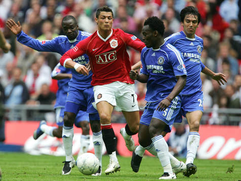 Fotboll, engelsk, FA Cup - Final, Chelsea - Manchester