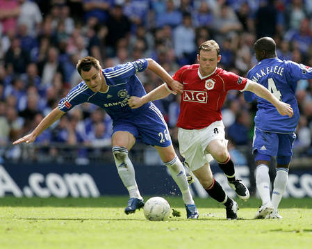 Fotboll, engelsk, FA Cup - Final, Chelsea - Manchester