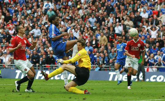 Fotboll, engelsk, FA Cup - Final, Chelsea - Manchester