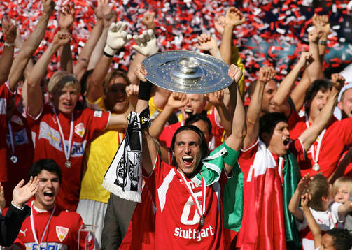 Fotboll, Tysk, Bundesliga, Stuttgart, Ligamästare, Tyska