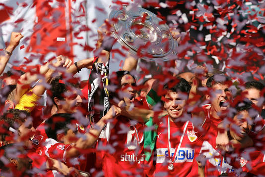 Fotboll, tysk, Bundesliga, Stuttgart, Ligamästare, Tyska