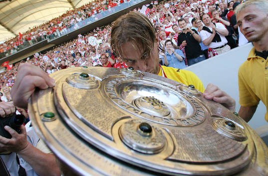 Fotboll, tysk, Bundesliga, Stuttgart, Ligamästare, Tyska