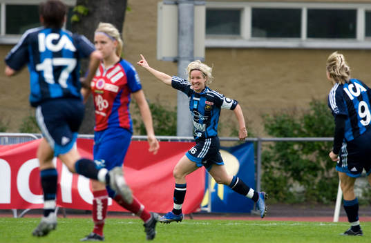 Victoria Svensson, Djurgården, jubel