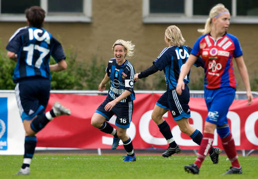 Victoria Svensson, Djurgården, jubel