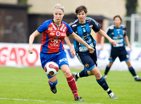 Elin Magnusson, Örebro och Ariane Hingst, Djurgården