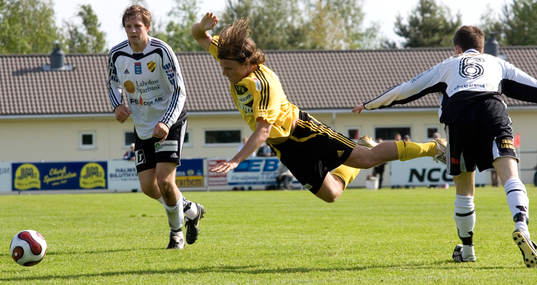 Emil Nilsson och IFK föll
