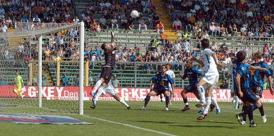 fotboll, serie a. Italiensk, Atlanta- Inter