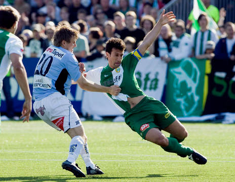 Daniel Westin, Gefle och Suleyman Sleyman, Hammarby
