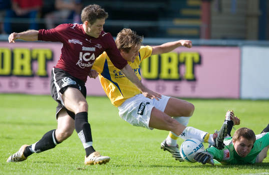 Nära ytterligare ett Malmö-mål, Magnus Bönnemark