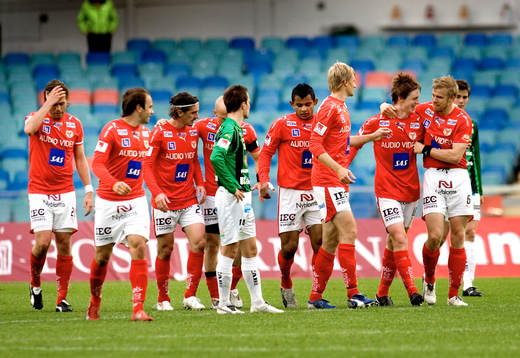 Fotboll, Allsvenskan, Gais - Kalmar