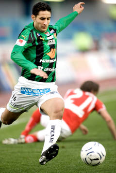Fotboll, Allsvenskan, Gais - Kalmar
