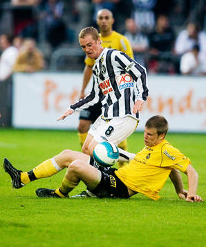 Anders Ekelund, Bunkeflo och Christoffer Carlsson,