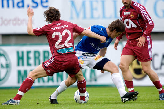 Andrej Komac och Jimmie Augustsson