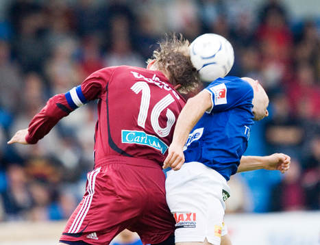 Markus Johannesson och Mattias Thylander. Nick, nickduell